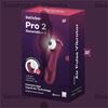 Satisfyer Pro 2 wine red Generation 3 succionador con aplicación blueetoth